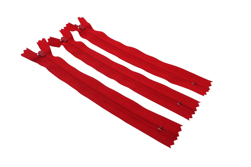 YKK® 25 Piece Zipper Assortment  - #3 Nylon Coil - For Sewing & Craft Projects