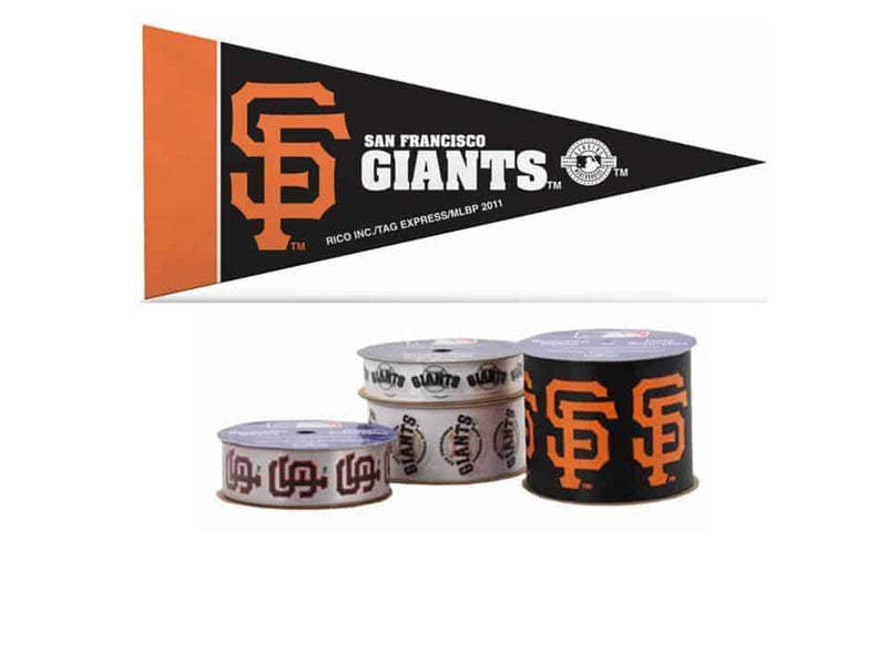 Mlb Ribbons San Francisco Giants MLB Ribbon — Zipper Stop