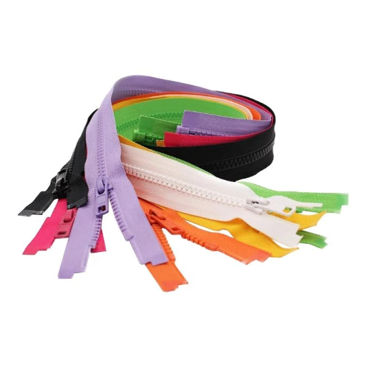 YKK® #5 Vislon Molded Plastic Separating Zippers - Stock Colors ...
