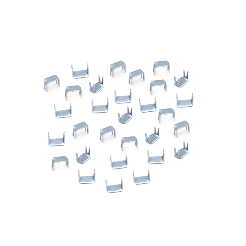 YKK Nickel Bottom Stops - 30 Per Pack