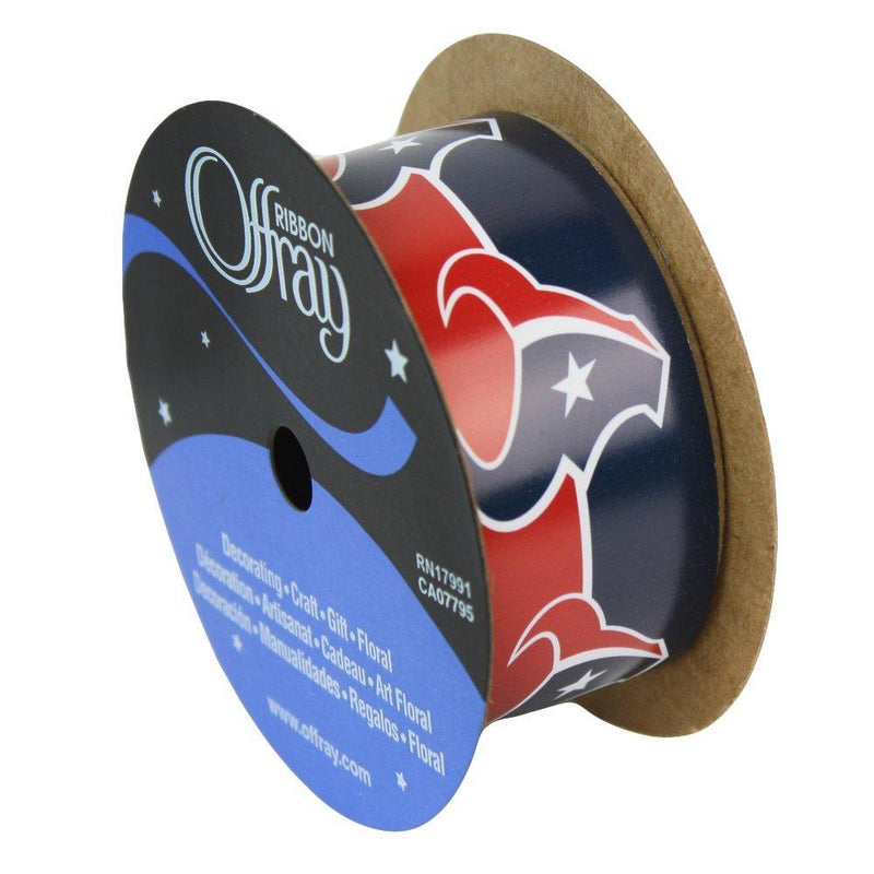 Texans NFL Printed Ribbon