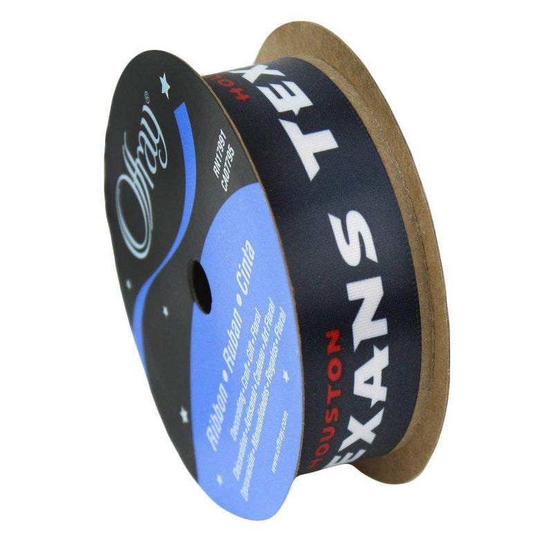 Texans NFL Printed Ribbon
