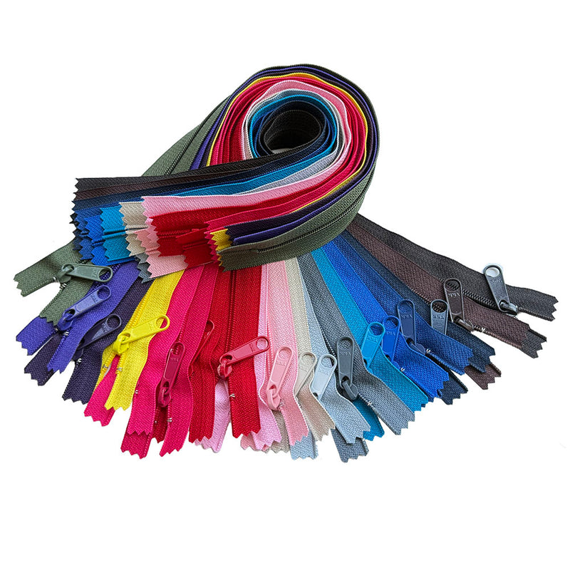 YKK #4.5 Handbag - Extra-Long Pull Zippers - Stock Colors