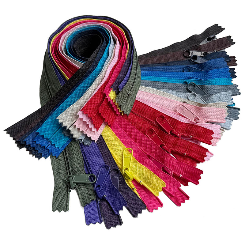 YKK #4.5 Handbag - Extra-Long Pull Zippers - Stock Colors