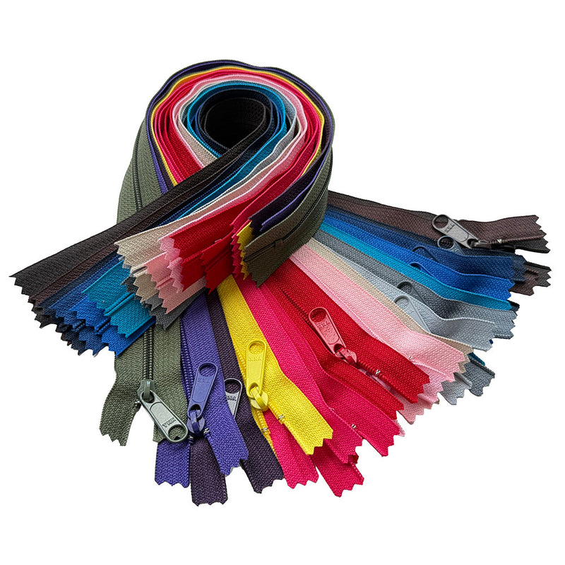 YKK #4.5 Handbag - Extra-Long Pull Zippers - Stock Colors