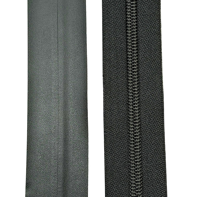 YKK Water Repellent Aqua Guard #5 Coil Matte Chain Color Black