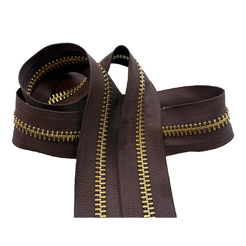 YKK® #10 Brass Chain - 75 Yds/Roll