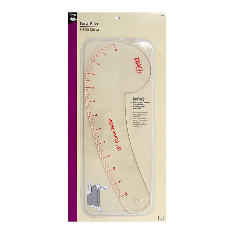 Dritz 845 Curved Ruler 12"