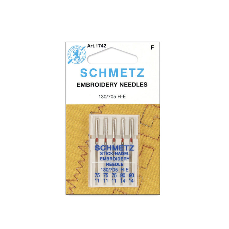 Schmetz Embroidery Needles - Assorted Sizes