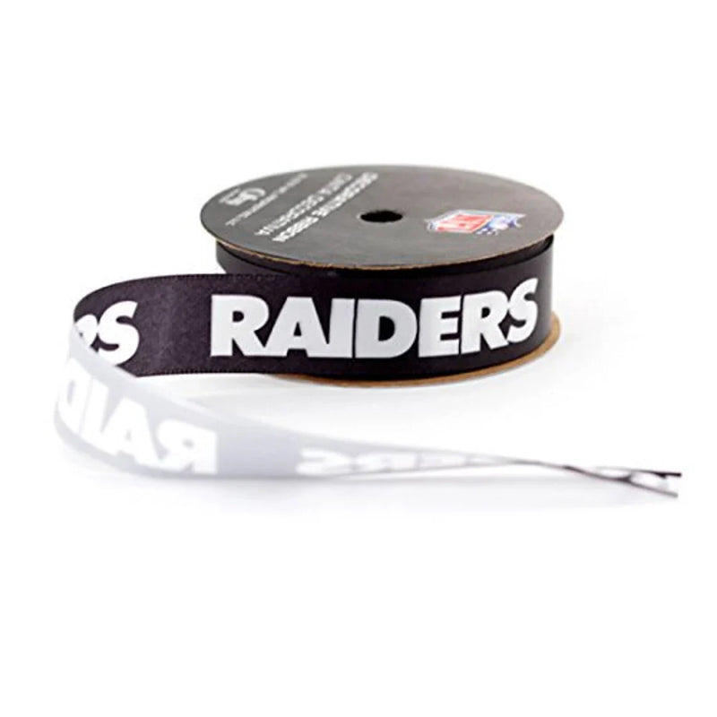 Raiders NFL Printed Ribbon