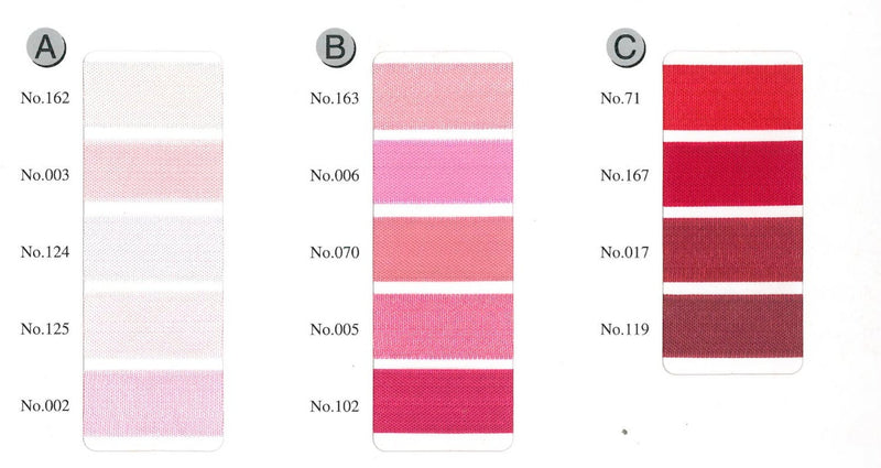Seam Binding 2.0 Color Card
