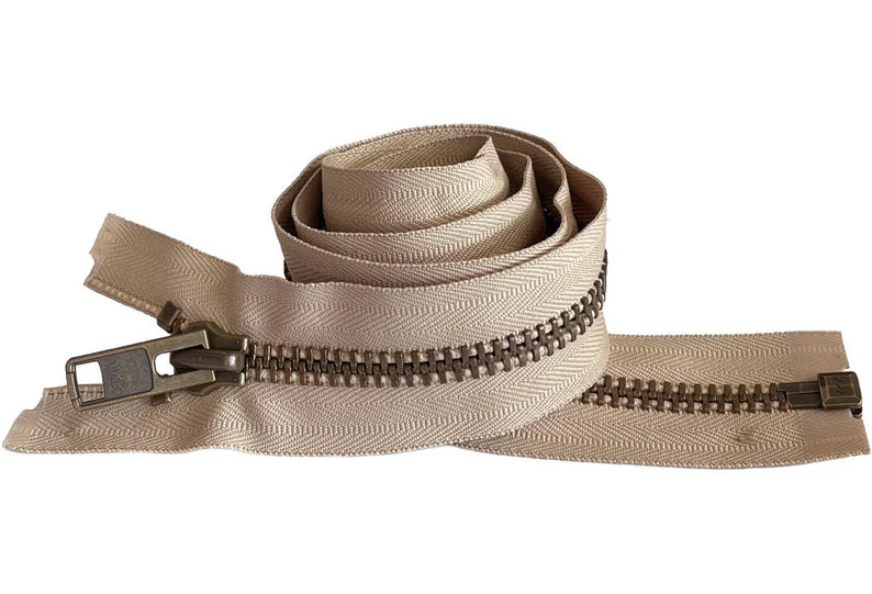 YKK® #10 Antique Brass Separating