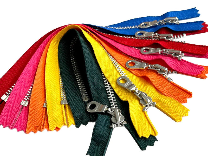 YKK® #4.5 Aluminum - Closed Bottom - Donut Pull