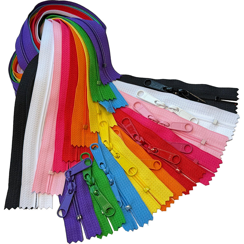 こき ショッパー YKK® #4.5 Nylon Coil - Head to Head - Handbag zipper (Individual
