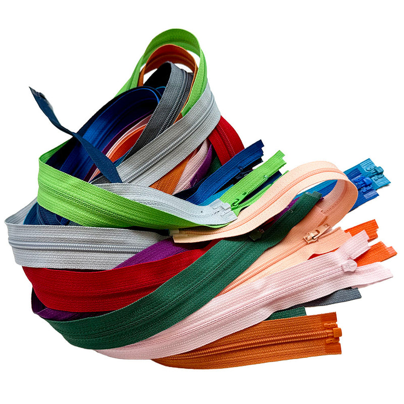 YKK #3 Coil Separator -  25 Pieces in Assorted Lengths & Colors - For $19.99 - Free Shipping !