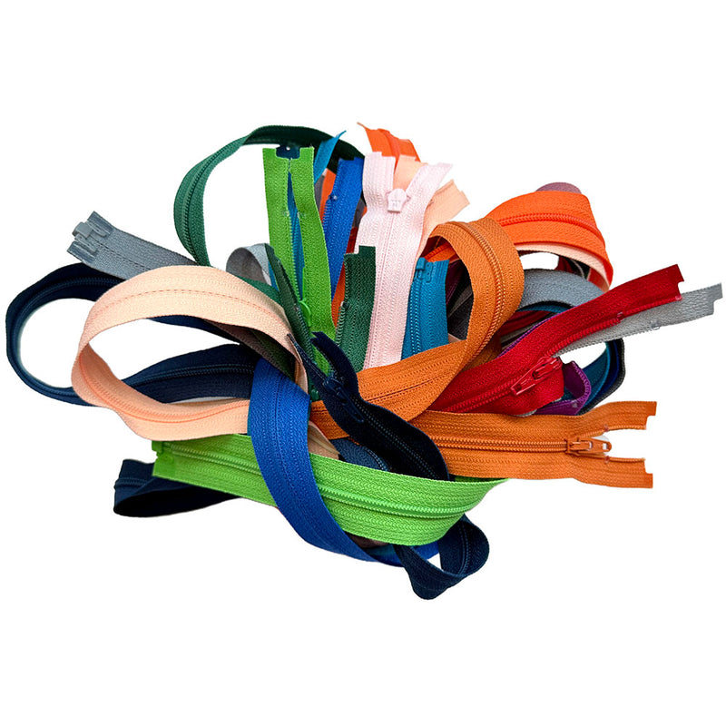 YKK #3 Coil Separator -  25 Pieces in Assorted Lengths & Colors - For $19.99 - Free Shipping !