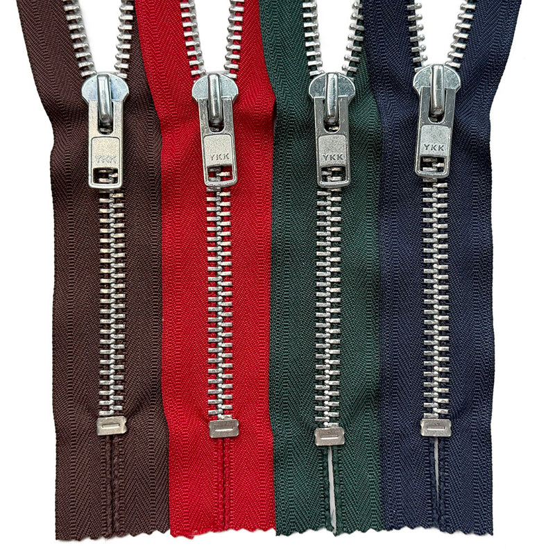 YKK® #10 Aluminum - Closed Bottom