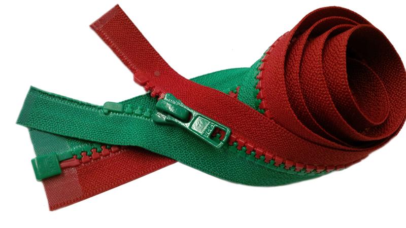 YKK Christmas (Red-Green) Zipper - 36"
