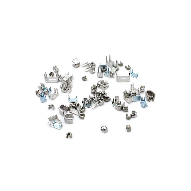 Zipper Repair Kit Solution Metal YKK® Assorted Aluminum Slider Easy Container Storage Sets of Sliders #3, #4.5, #5, #10 Top - Bottom Stops