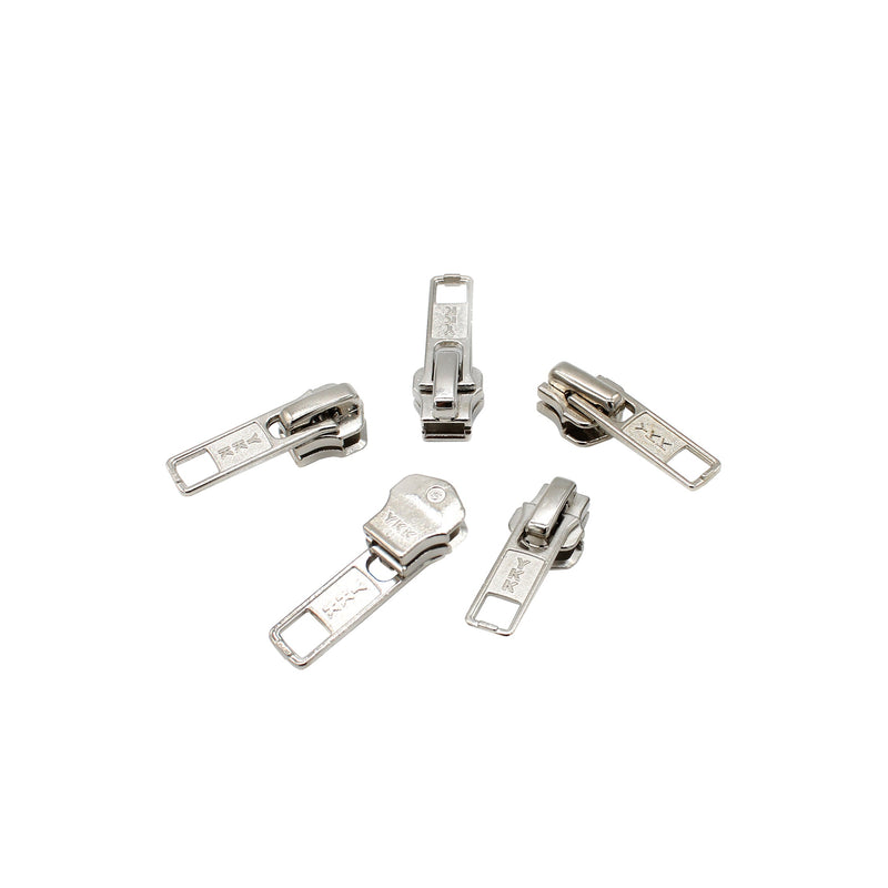 Zipper Repair Kit Solution Metal YKK® Assorted Aluminum Slider Easy Container Storage Sets of Sliders #3, #4.5, #5, #10 Top - Bottom Stops