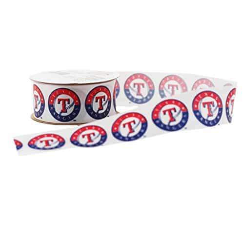 Renges Ribbon Texas Rangers MLB Ribbon — Zipper Stop