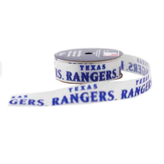 Texas Rangers Ribbon Texas Rangers MLB Ribbon — Zipper Stop