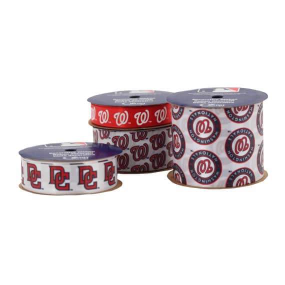 Mlb Ribbons Washington Nationals MLB Ribbon — Zipper Stop